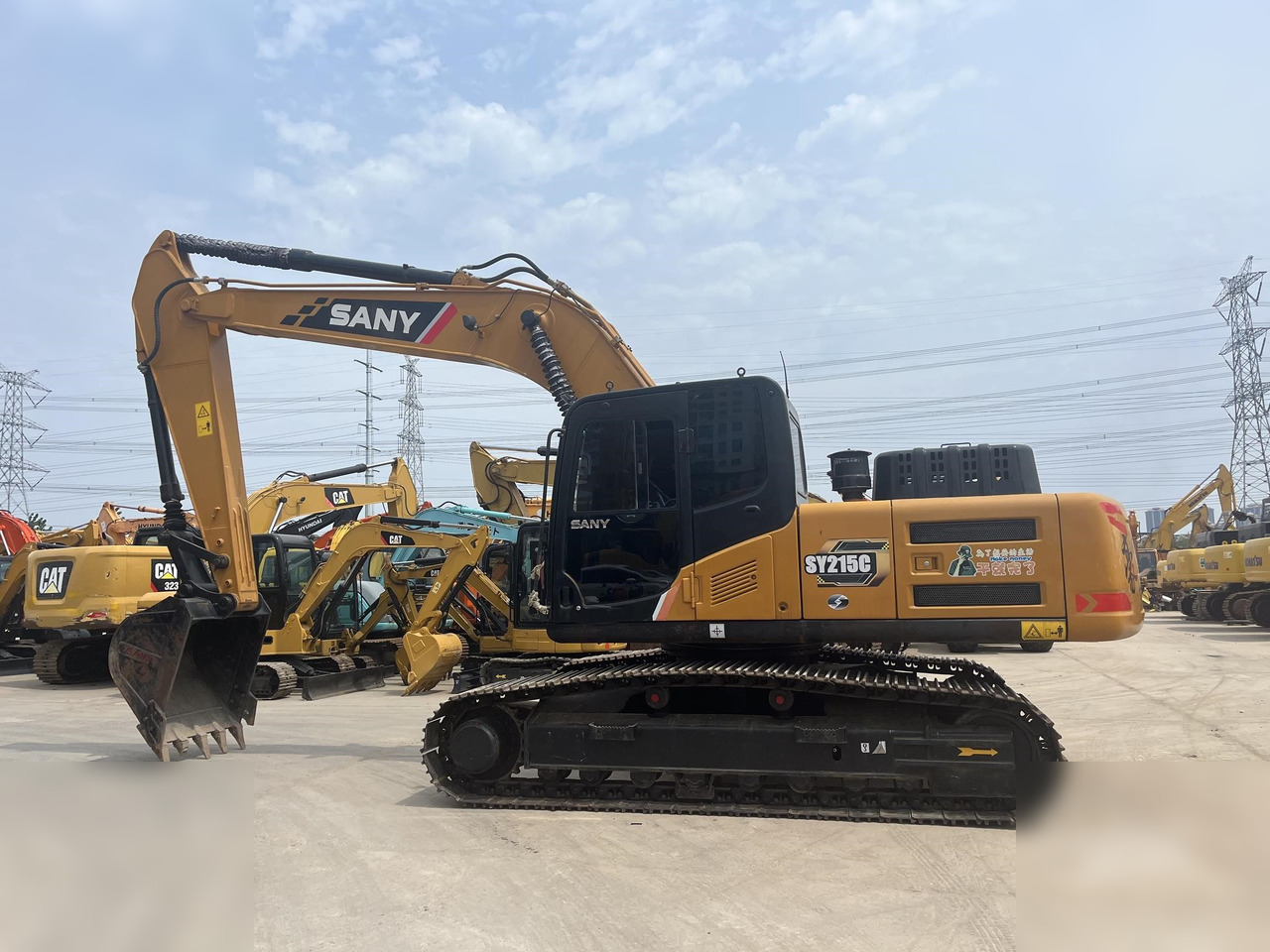 Crawler excavator SANY SY215C: picture 1