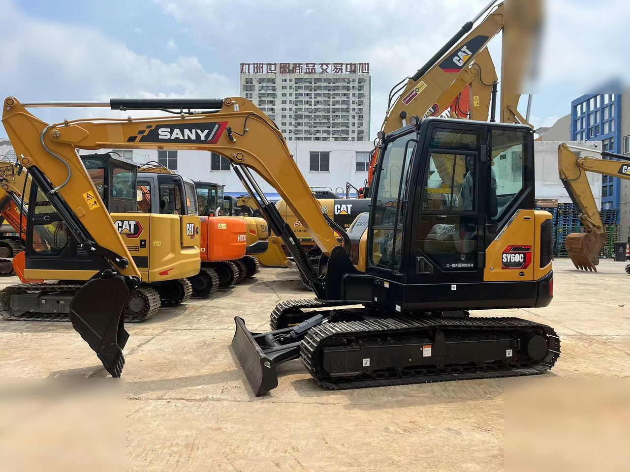 SANY SY60C - Crawler excavator: picture 1 SANY SY60C - Crawler excavator: picture 1