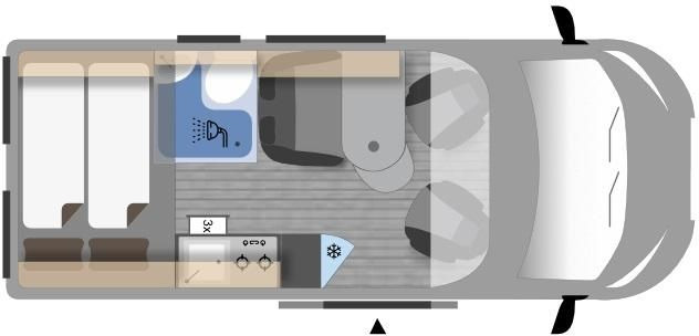 Clever Tour 540*BLACK EDITION*FINAL SALE RABATT*SOFORT* - Camper van: picture 3 Clever Tour 540*BLACK EDITION*FINAL SALE RABATT*SOFORT* - Camper van: picture 3