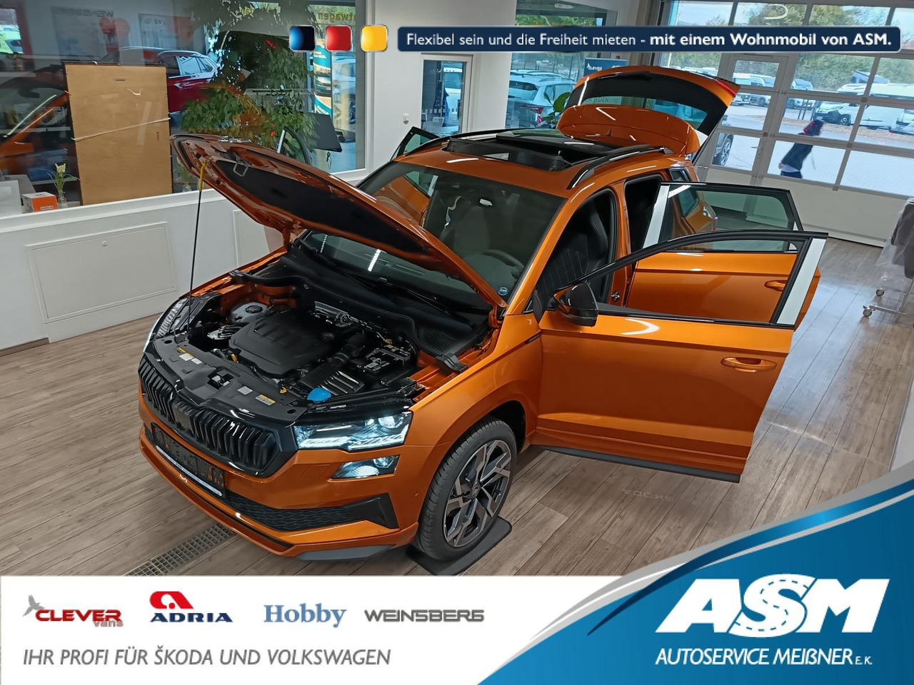 Skoda Karoq Sportline 2,0 TDI DSG 4x4*AHK*PSD*STD.HZG* - SUV: picture 1 Skoda Karoq Sportline 2,0 TDI DSG 4x4*AHK*PSD*STD.HZG* - SUV: picture 1