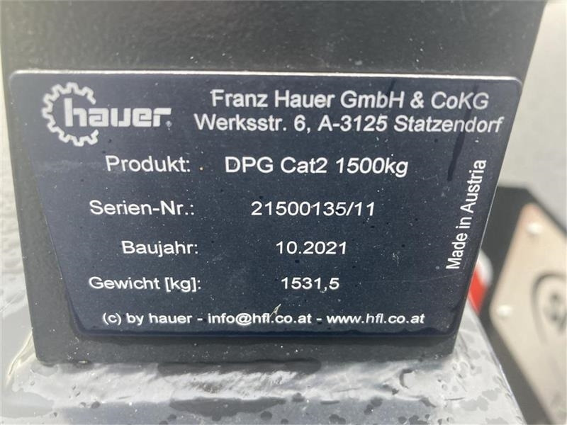 Hauer 1500 kg - Counterweight: picture 4 Hauer 1500 kg - Counterweight: picture 4