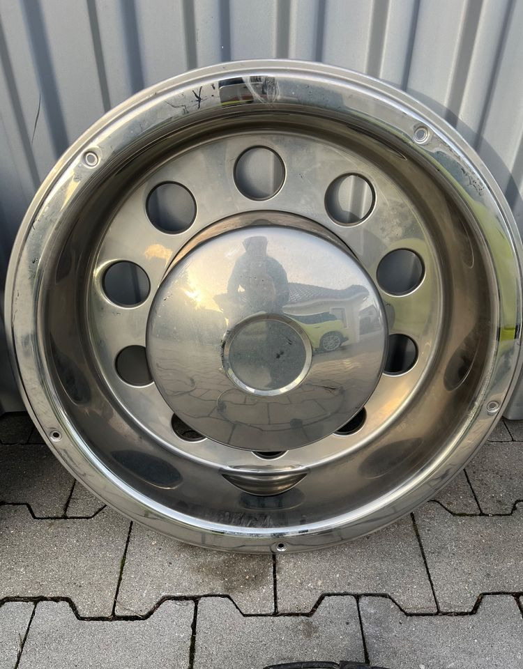 Kołpaki TIR MAN DAF Scania Volvo 22.5” komplet - Body and exterior for Truck: picture 3 Kołpaki TIR MAN DAF Scania Volvo 22.5” komplet - Body and exterior for Truck: picture 3