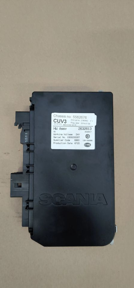 SCANIA R S STEROWNIK ŚWIATEŁ KOMPUTER CUV3 2632613 - ECU for Truck: picture 2 SCANIA R S STEROWNIK ŚWIATEŁ KOMPUTER CUV3 2632613 - ECU for Truck: picture 2