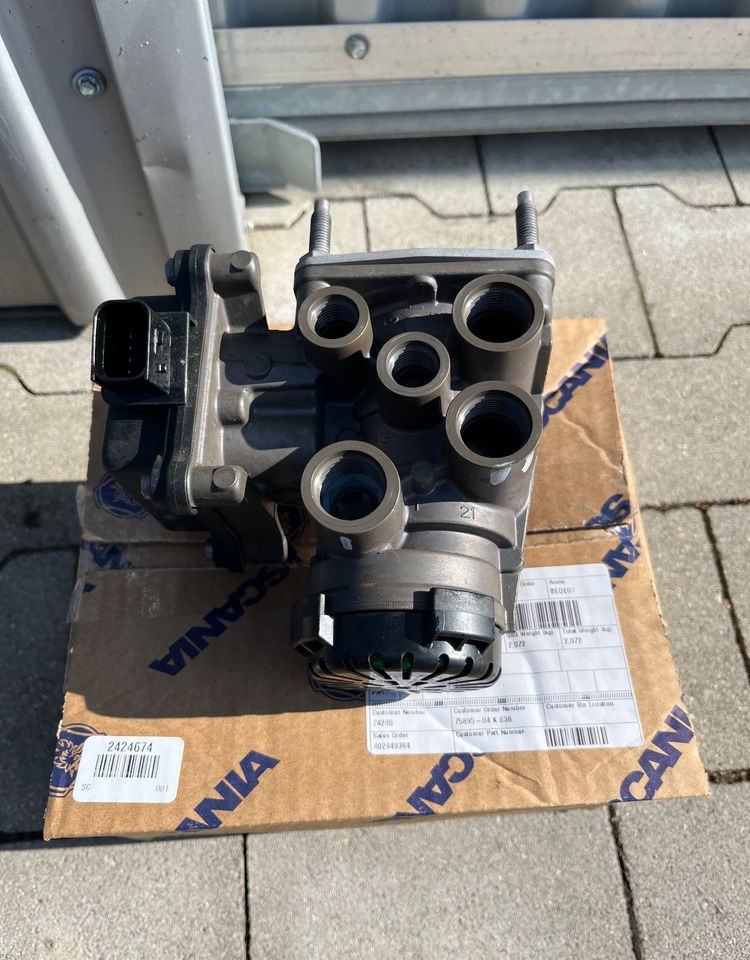 Zawór hamulcowy europa Scania R S NGS NGR modulator hamulcowy - Brake parts for Truck: picture 1 Zawór hamulcowy europa Scania R S NGS NGR modulator hamulcowy - Brake parts for Truck: picture 1