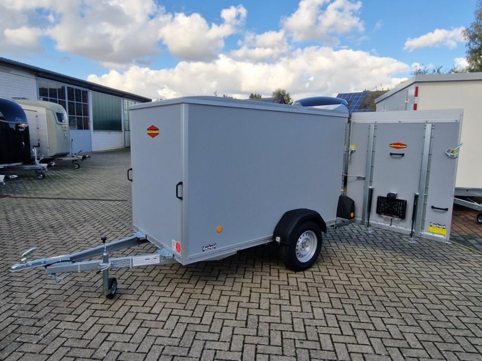 Böckmann,Kofferanhänger KT2513 F Tür-Rampe,750kg - Closed box trailer: picture 1 Böckmann,Kofferanhänger KT2513 F Tür-Rampe,750kg - Closed box trailer: picture 1