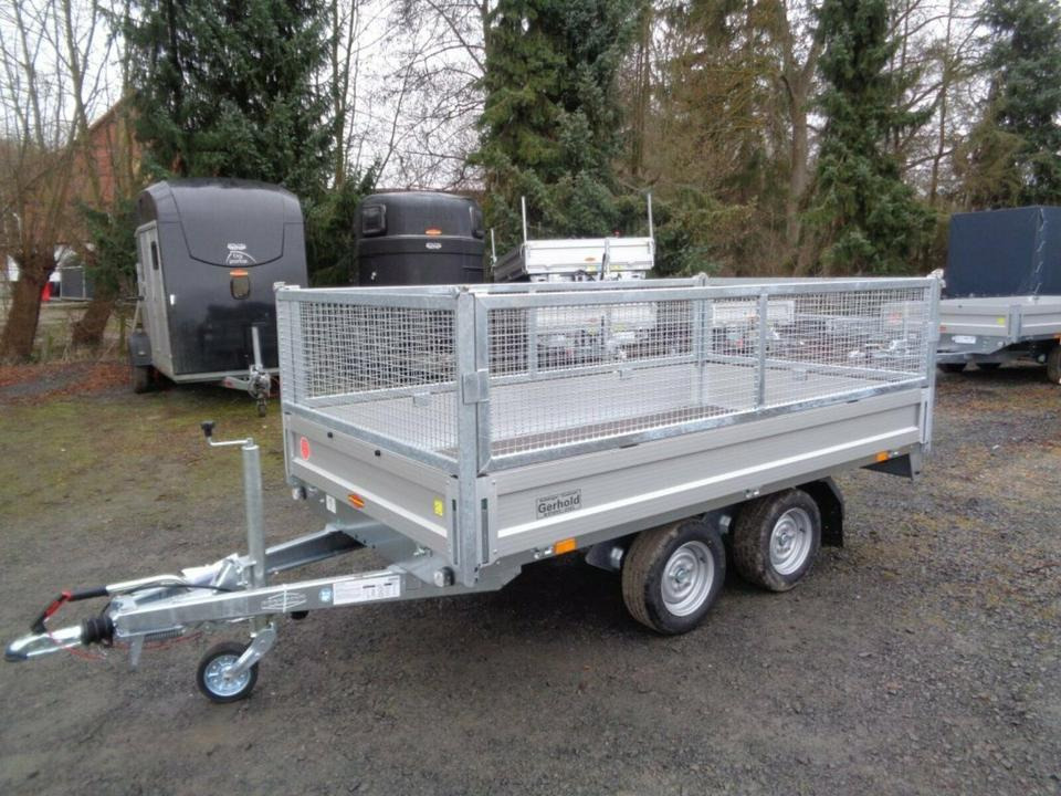 Böckmann PKW-Anhänger,2,0 to.Hochlader, Gitteraufsatz, 100 km/h - Dropside/ Flatbed trailer: picture 4 Böckmann PKW-Anhänger,2,0 to.Hochlader, Gitteraufsatz, 100 km/h - Dropside/ Flatbed trailer: picture 4