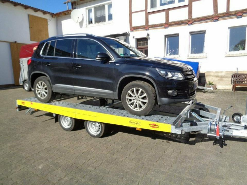 Böckmann PKW-Anhänger, Autotransporter, 3,0to. kippbar, 100 km/h - Autotransporter trailer: picture 1 Böckmann PKW-Anhänger, Autotransporter, 3,0to. kippbar, 100 km/h - Autotransporter trailer: picture 1