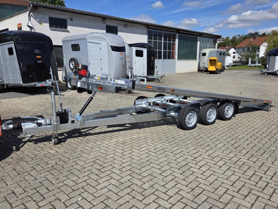 Böckmann PKW-Anhänger, Autotransporter 3,5to. E-Winde 100 km/h - Autotransporter trailer: picture 1 Böckmann PKW-Anhänger, Autotransporter 3,5to. E-Winde 100 km/h - Autotransporter trailer: picture 1