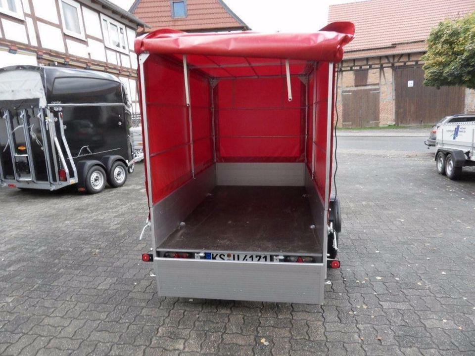 Car trailer Böckmann PKW Anhänger mit Plane und Spriegel 100 km/h: picture 10