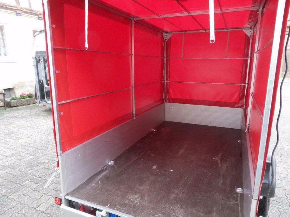 Car trailer Böckmann PKW Anhänger mit Plane und Spriegel 100 km/h: picture 7