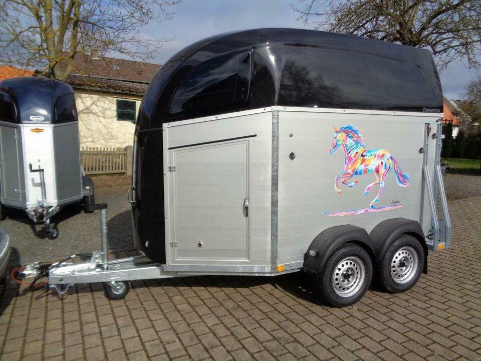 Horse trailer Böckmann Pferdeanhänger, Champion R, ALUBODEN, SaKa, 100 km/h: picture 11