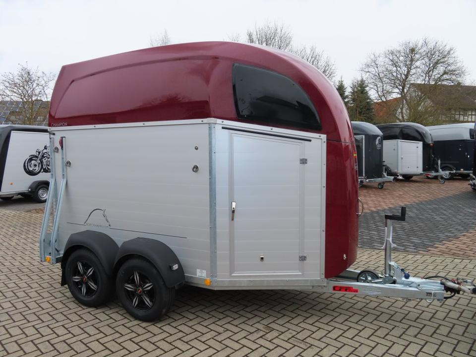 Horse trailer Böckmann Pferdeanhänger Champion R Flügeltür Saka. 100km/h: picture 19