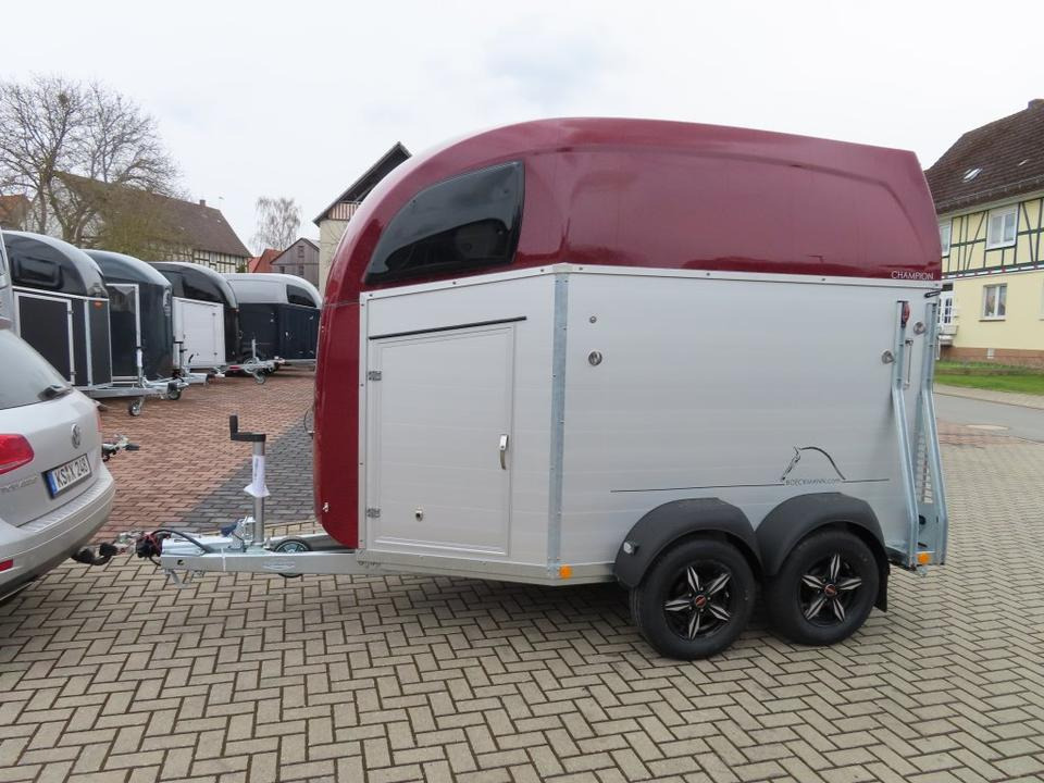 Horse trailer Böckmann Pferdeanhänger Champion R Flügeltür Saka. 100km/h: picture 18