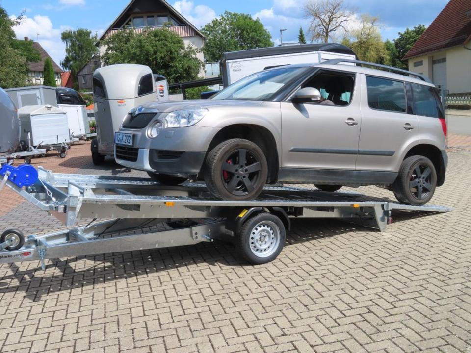 Böckmann-T PV,Autotransporter, 1,8 to. kippbar,PKW Anhänger,100 k - Autotransporter trailer: picture 2 Böckmann-T PV,Autotransporter, 1,8 to. kippbar,PKW Anhänger,100 k - Autotransporter trailer: picture 2