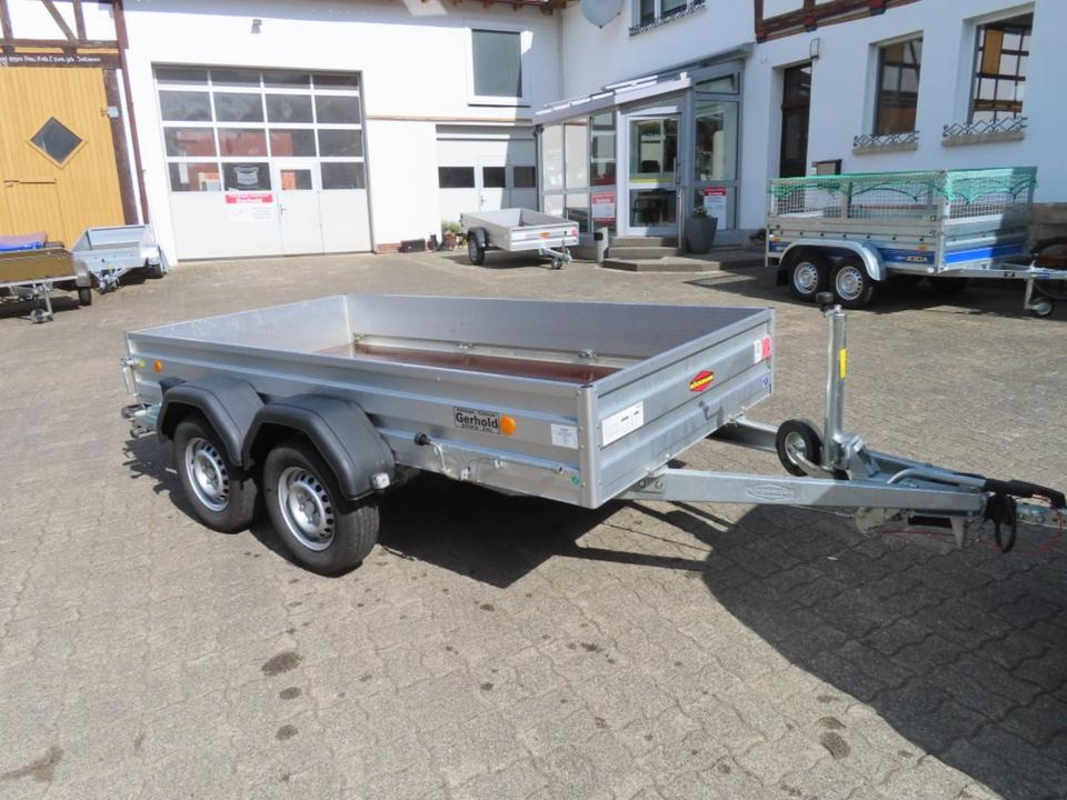 PKW-Anhänger Böckmann TL-AL 3015/20 2,0t Abstellstützen - Dropside/ Flatbed trailer: picture 2 PKW-Anhänger Böckmann TL-AL 3015/20 2,0t Abstellstützen - Dropside/ Flatbed trailer: picture 2