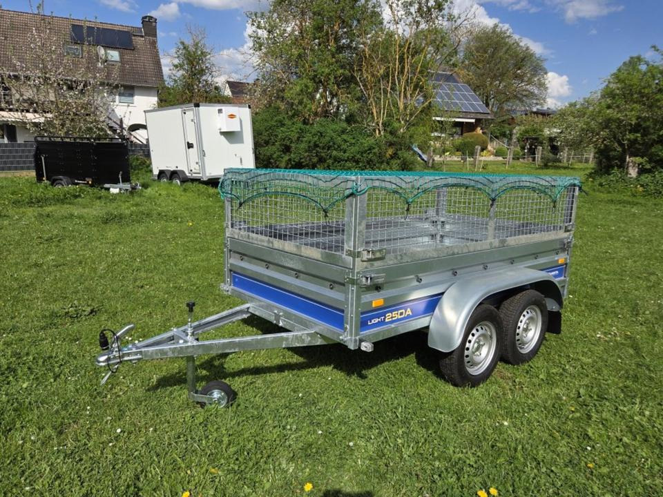 Tandem PKW-Anhänger 750kg Stützrad 2319x1310x373 - Car trailer: picture 1 Tandem PKW-Anhänger 750kg Stützrad 2319x1310x373 - Car trailer: picture 1