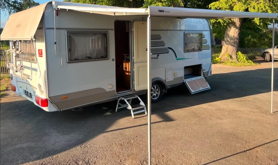 Wohnwagen Hymer Top Ausstattung Mover Vohrzelt 4x Schlafplätze WC on lease Wohnwagen Hymer Top Ausstattung Mover Vohrzelt 4x Schlafplätze WC: picture 7