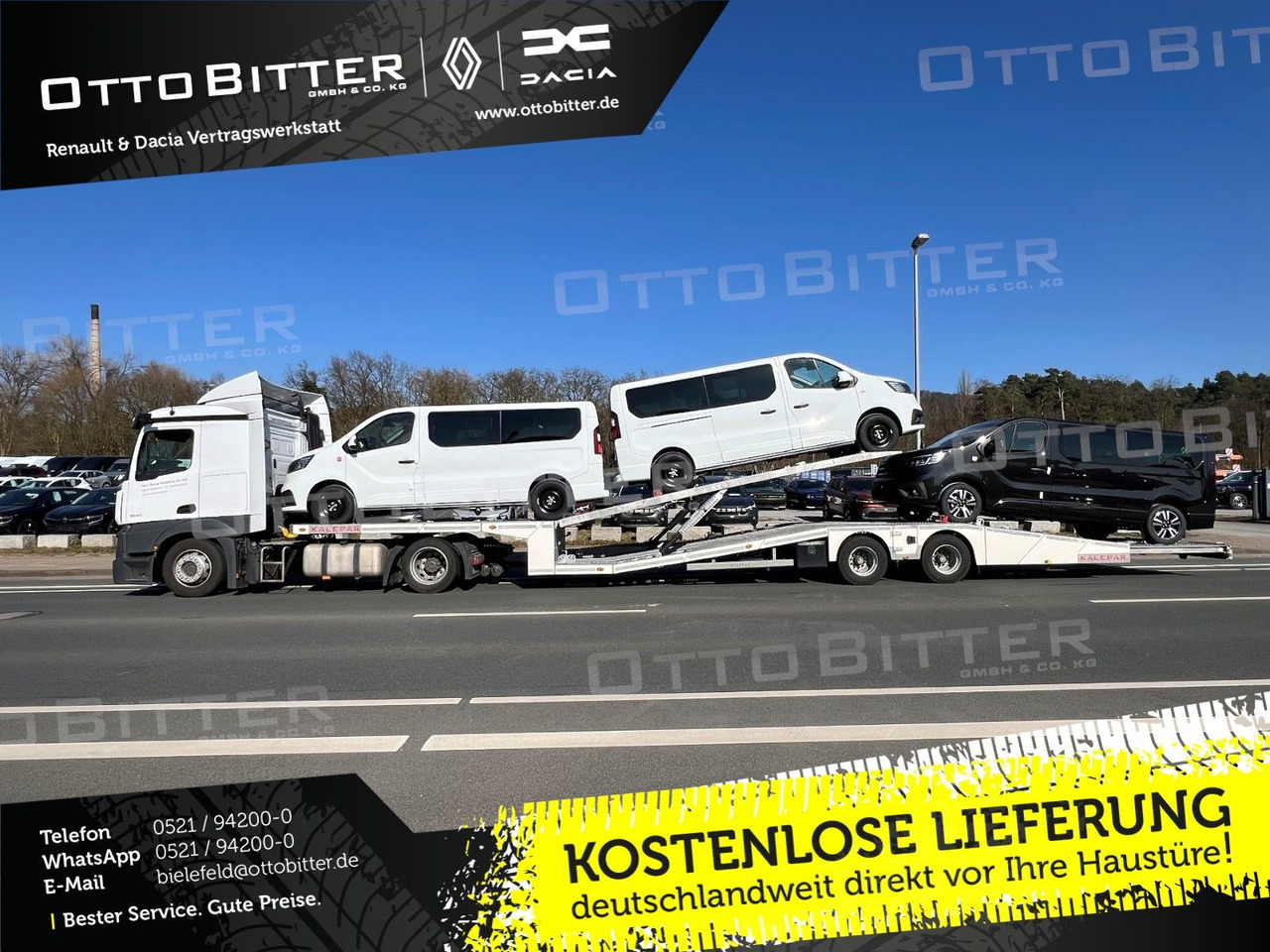 KALEPAR KLP228V4 4er-Autotransporter 2xAchse VDI - Autotransporter semi-trailer: picture 1 KALEPAR KLP228V4 4er-Autotransporter 2xAchse VDI - Autotransporter semi-trailer: picture 1