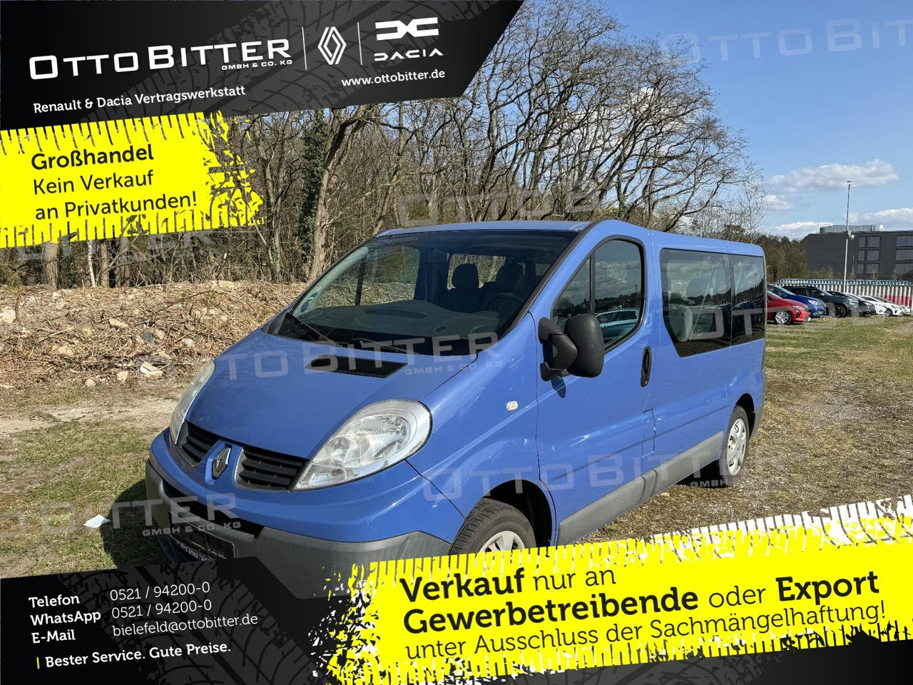 Renault Trafic Combi dCi90 L1H1 9-Sitzer - Passenger van: picture 1 Renault Trafic Combi dCi90 L1H1 9-Sitzer - Passenger van: picture 1