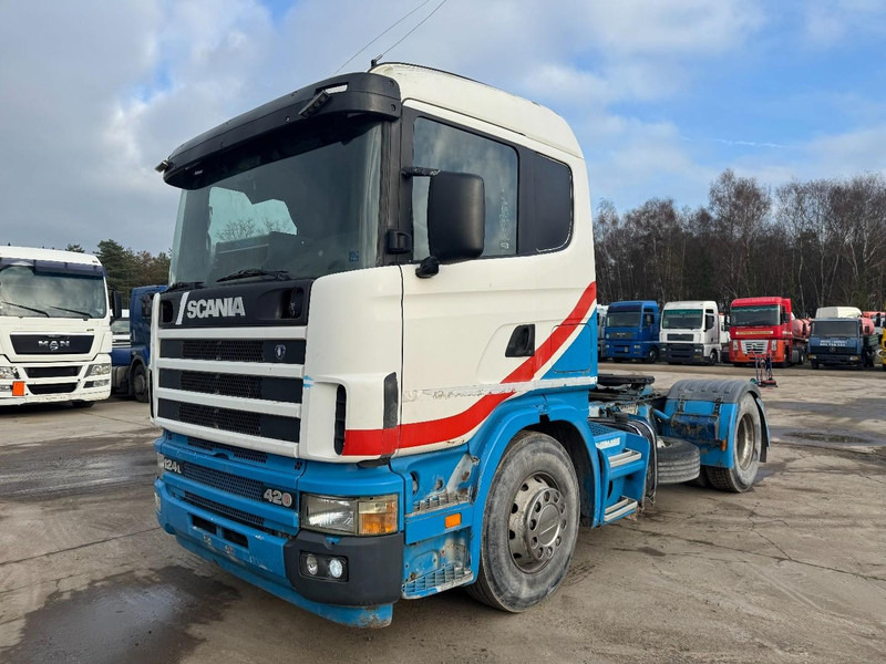 Tractor unit Scania 124 - 420 (MANUAL GEARBOX / BOITE MANUELLE / PTO / HYDRAULIC / PERFECT): picture 1