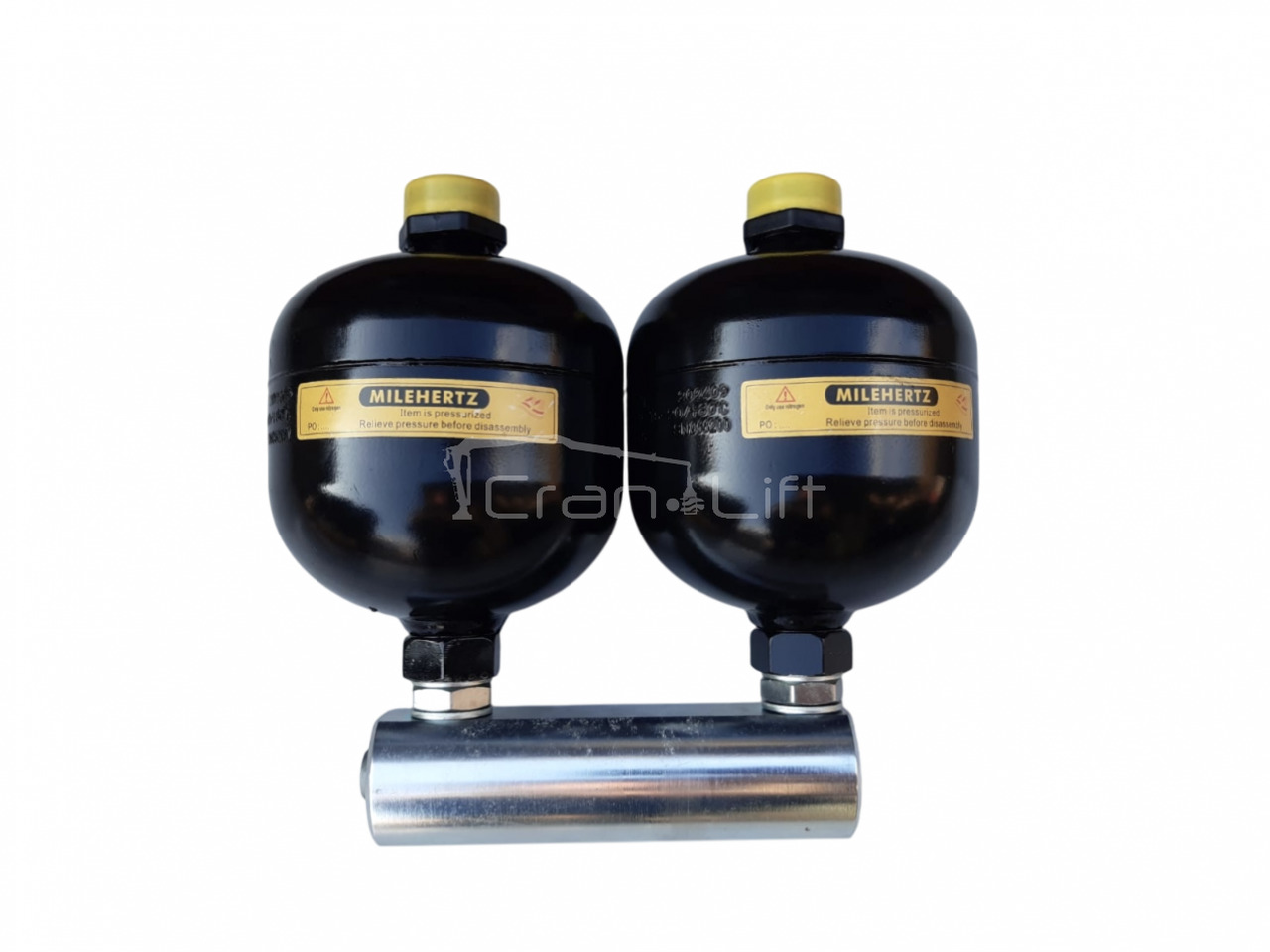 Hydroakumulator amortyzator tłumienia drgań do żurawi leśnych 10-30 tm Hultdins LD1002 / LD2002 - Shock absorber for Loader crane: picture 2 Hydroakumulator amortyzator tłumienia drgań do żurawi leśnych 10-30 tm Hultdins LD1002 / LD2002 - Shock absorber for Loader crane: picture 2