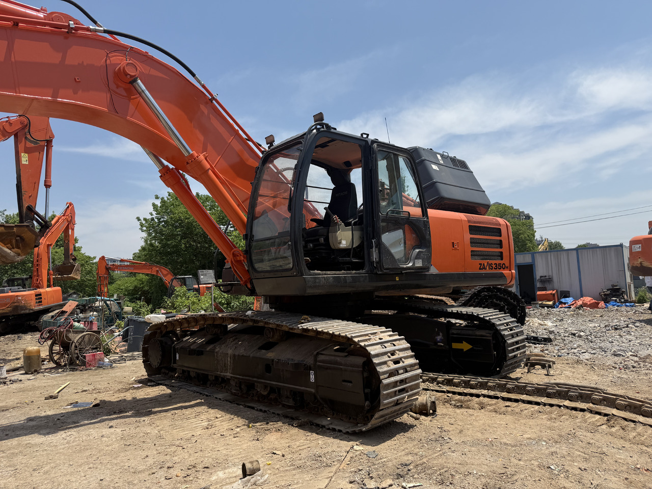 Wheel excavator HITACHI used hitachi 350-5g  excavator [ Copy ]: picture 8