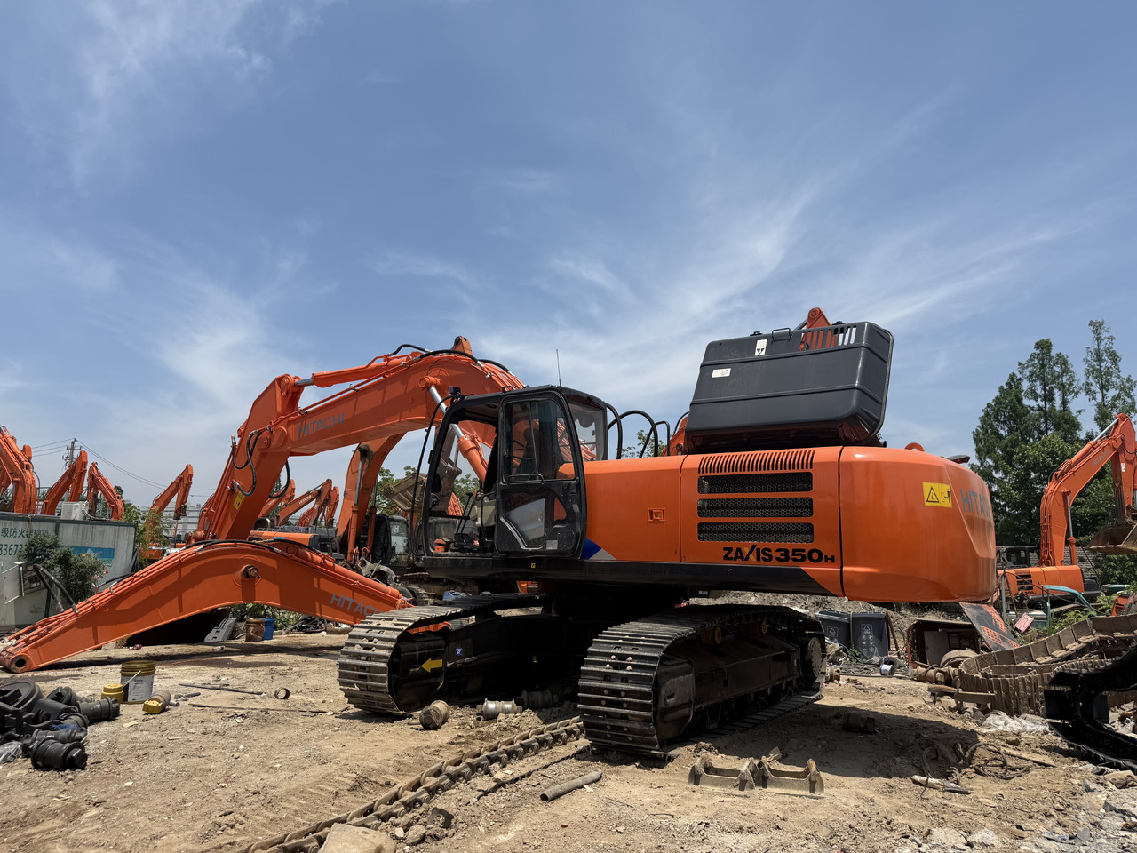 Wheel excavator HITACHI used hitachi 350-5g  excavator [ Copy ]: picture 6