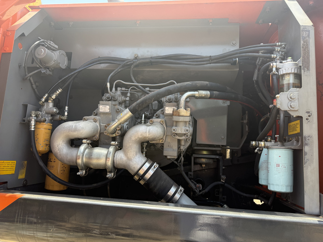 Wheel excavator HITACHI used hitachi 350-5g  excavator [ Copy ]: picture 15