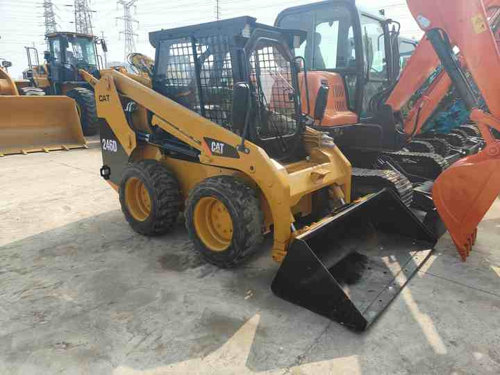 Skid steer loader Used  Front Loader Tractor CAT 246D Skid Steer Loader / Used Cat 226B 246C 246d Mini Skid Steer Loader in Stock [ Copy ]: picture 6