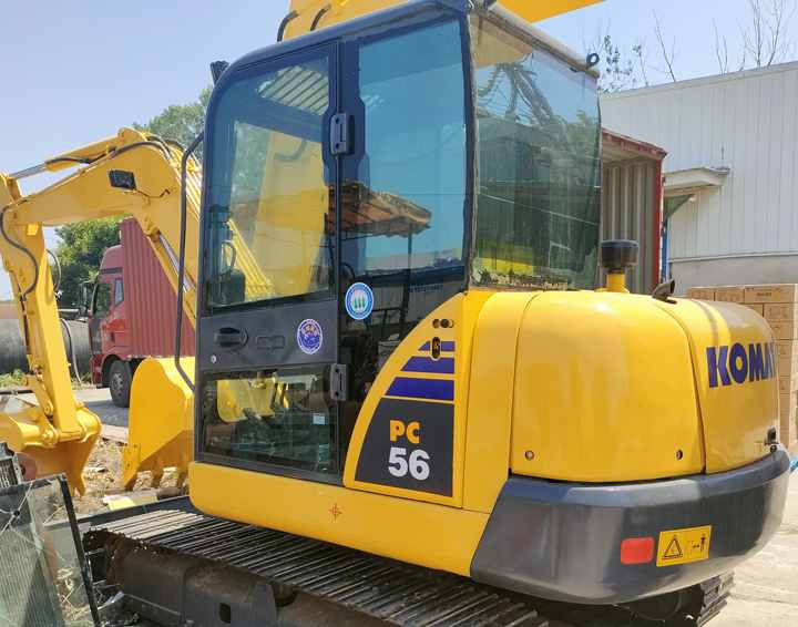 Used Komatsu PC56 Mini Excavator-Affordable,Durable,Reliable,Compact,and Efficient Construction Machinery - Excavator: picture 2 Used Komatsu PC56 Mini Excavator-Affordable,Durable,Reliable,Compact,and Efficient Construction Machinery - Excavator: picture 2