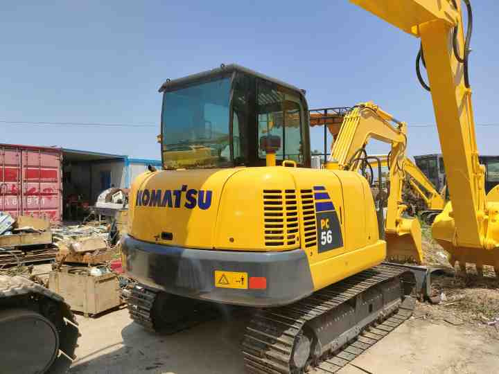 Used Komatsu PC56 Mini Excavator-Affordable,Durable,Reliable,Compact,and Efficient Construction Machinery - Excavator: picture 3 Used Komatsu PC56 Mini Excavator-Affordable,Durable,Reliable,Compact,and Efficient Construction Machinery - Excavator: picture 3