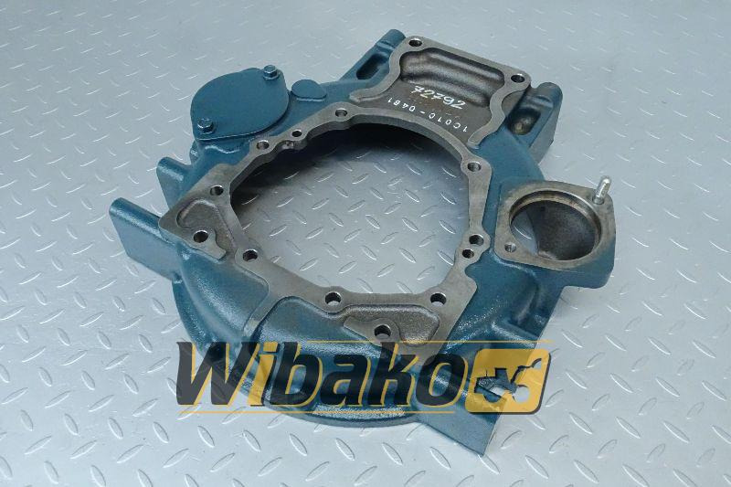 Flywheel housing for engine Kubota V3800 1C010-0461 - Flywheel for Construction machinery: picture 1 Flywheel housing for engine Kubota V3800 1C010-0461 - Flywheel for Construction machinery: picture 1