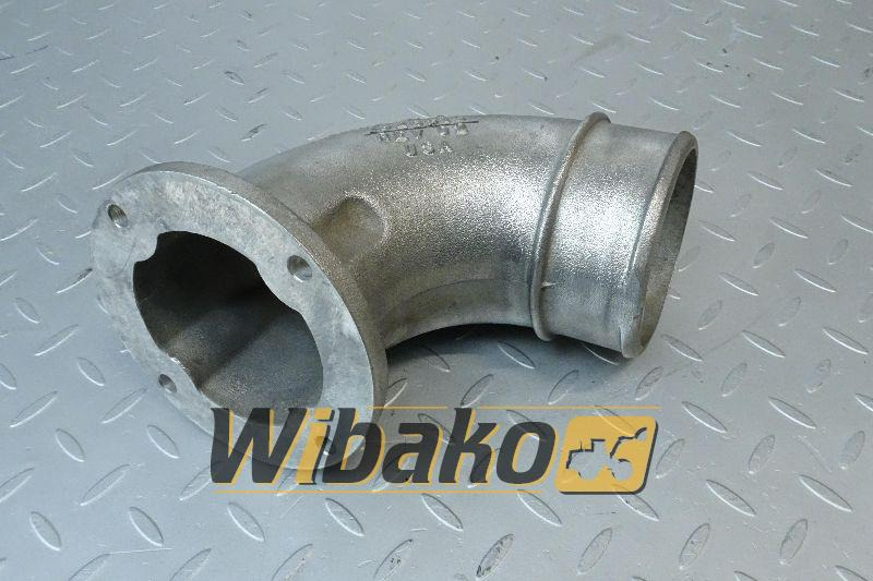 Inlet mainfold elbow for engine Cummins QSC8.3 3928519 - Intake manifold for Construction machinery: picture 1 Inlet mainfold elbow for engine Cummins QSC8.3 3928519 - Intake manifold for Construction machinery: picture 1