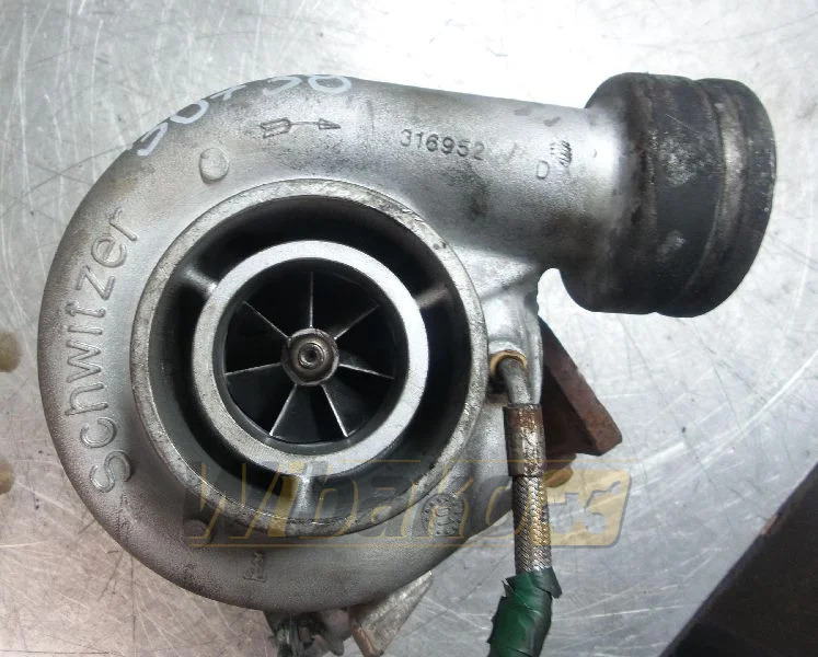 Schwitzer D7D EBE2 316952D - Turbo for Construction machinery: picture 1 Schwitzer D7D EBE2 316952D - Turbo for Construction machinery: picture 1