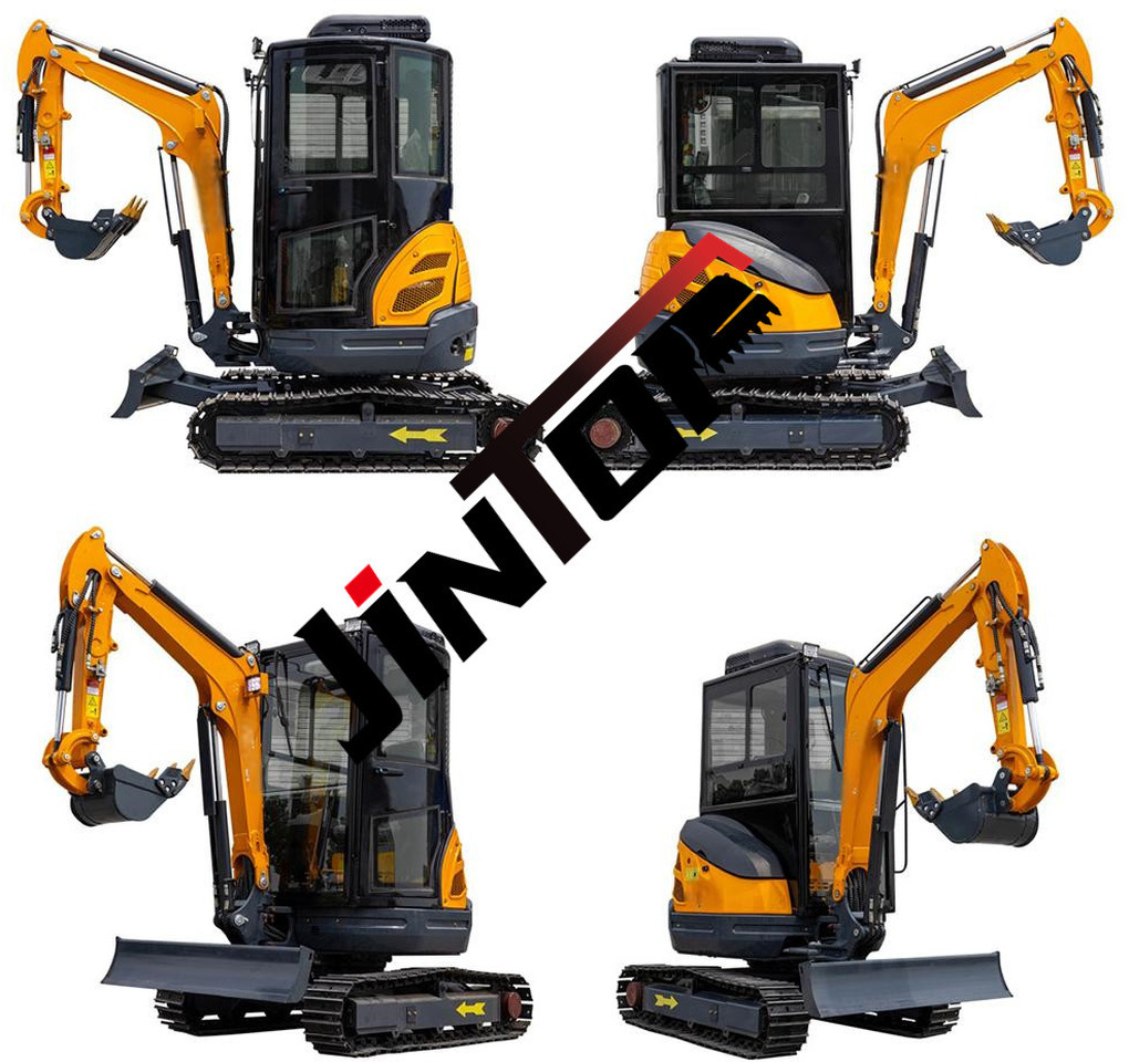 Mini excavator Crawler Steel Track 2500kg 2.5Ton Excavator with Closed Cabin: picture 1