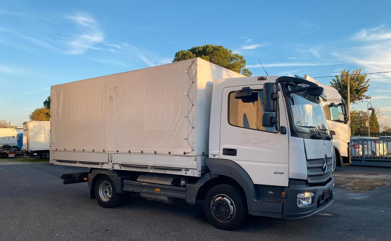 MERCEDES 816 ATEGO EURO 6 2015 CASSONE CENTINATO - Curtainsider truck: picture 2 MERCEDES 816 ATEGO EURO 6 2015 CASSONE CENTINATO - Curtainsider truck: picture 2