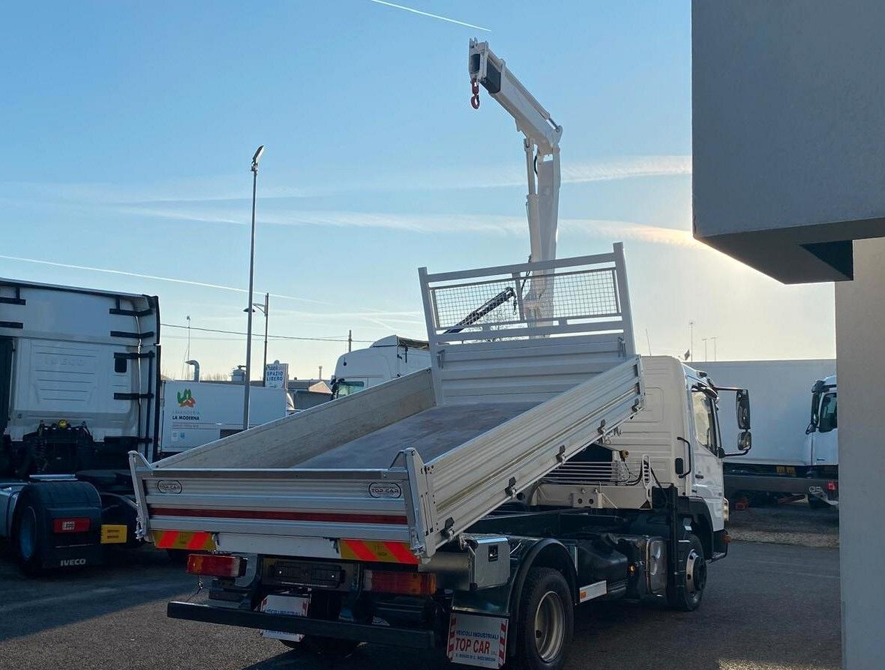MERCEDES 816 ATEGO CASSONE RIBALTABILE E GRU - Other machinery: picture 5 MERCEDES 816 ATEGO CASSONE RIBALTABILE E GRU - Other machinery: picture 5