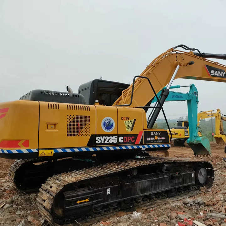 China Brand Used Sany Sy235c Mini Excavator 6ton Crawler Earth Digger Machine for Sale - Crawler excavator: picture 2 China Brand Used Sany Sy235c Mini Excavator 6ton Crawler Earth Digger Machine for Sale - Crawler excavator: picture 2