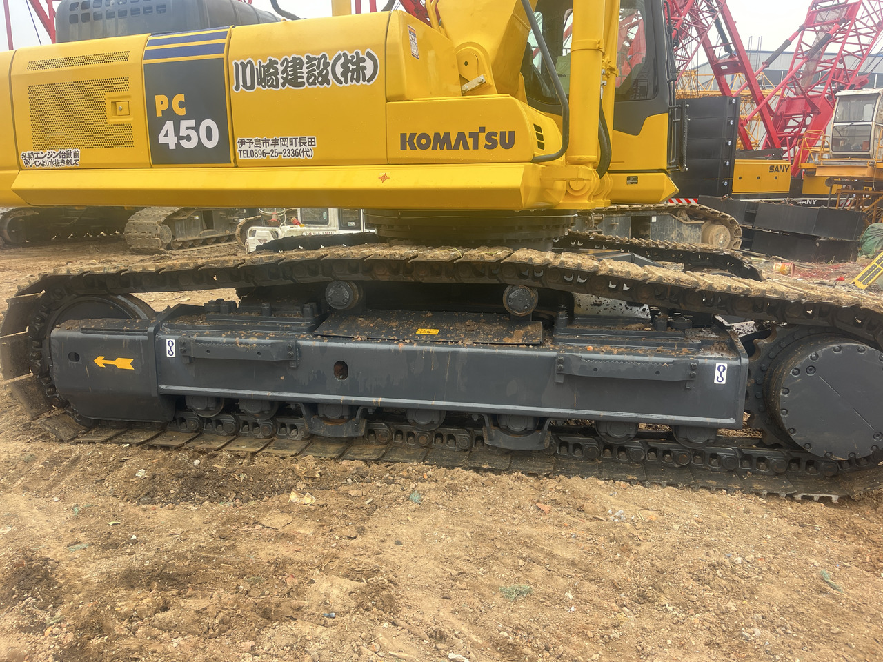 Construction machinery KOMATSU Crawler excavator Second-hand Excavator Komatsu PC 450-7for Sale-------Good Condition: picture 6