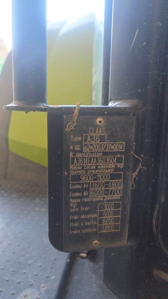 Claas Arion 630 CIS - Farm tractor: picture 3 Claas Arion 630 CIS - Farm tractor: picture 3