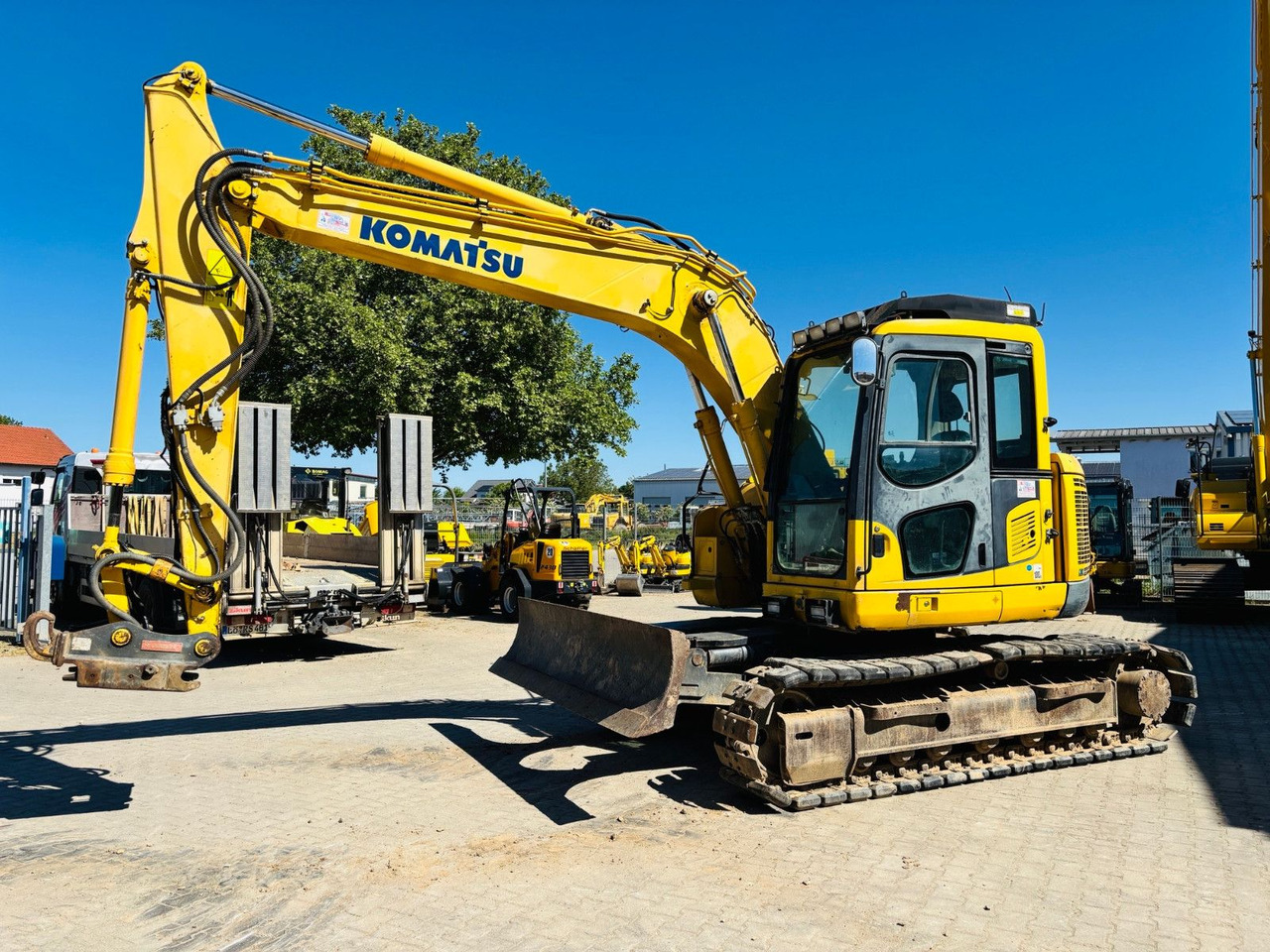 Komatsu PC138US-8 - Crawler excavator: picture 1 Komatsu PC138US-8 - Crawler excavator: picture 1