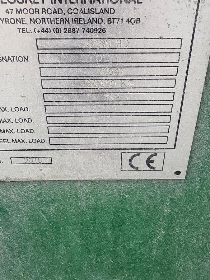 2015 McCloskey S190 - Screener: picture 4 2015 McCloskey S190 - Screener: picture 4