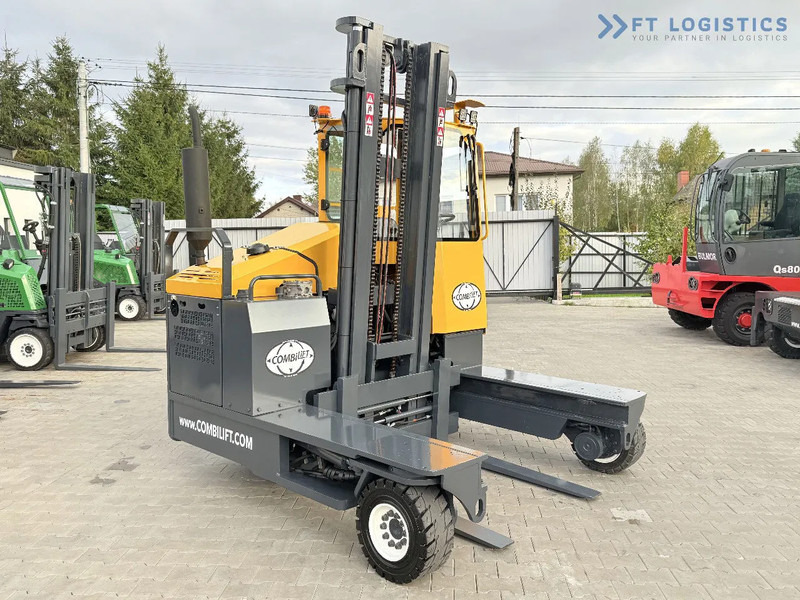 4-way reach truck Combilift Combilift FOUR-WAY – MULTI-DIRECTIONAL FORKLIFT / COMBILIFT C4000 / DIESEL / DUPLEX 4100MM / FORK POSITIONER / FULL HEATED CABIN: picture 6