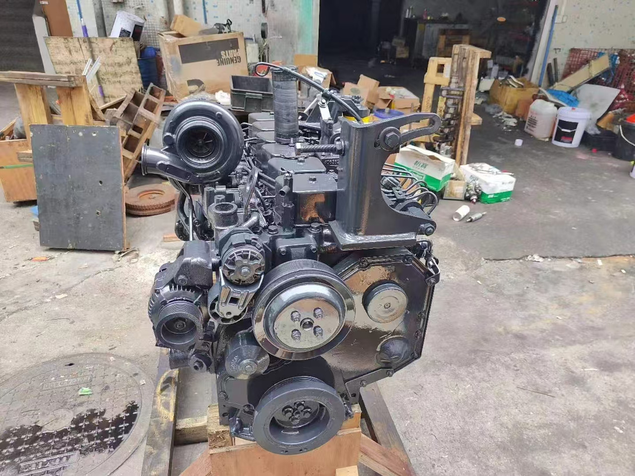CUMMINS 6D102 - Engine for Excavator: picture 2 CUMMINS 6D102 - Engine for Excavator: picture 2