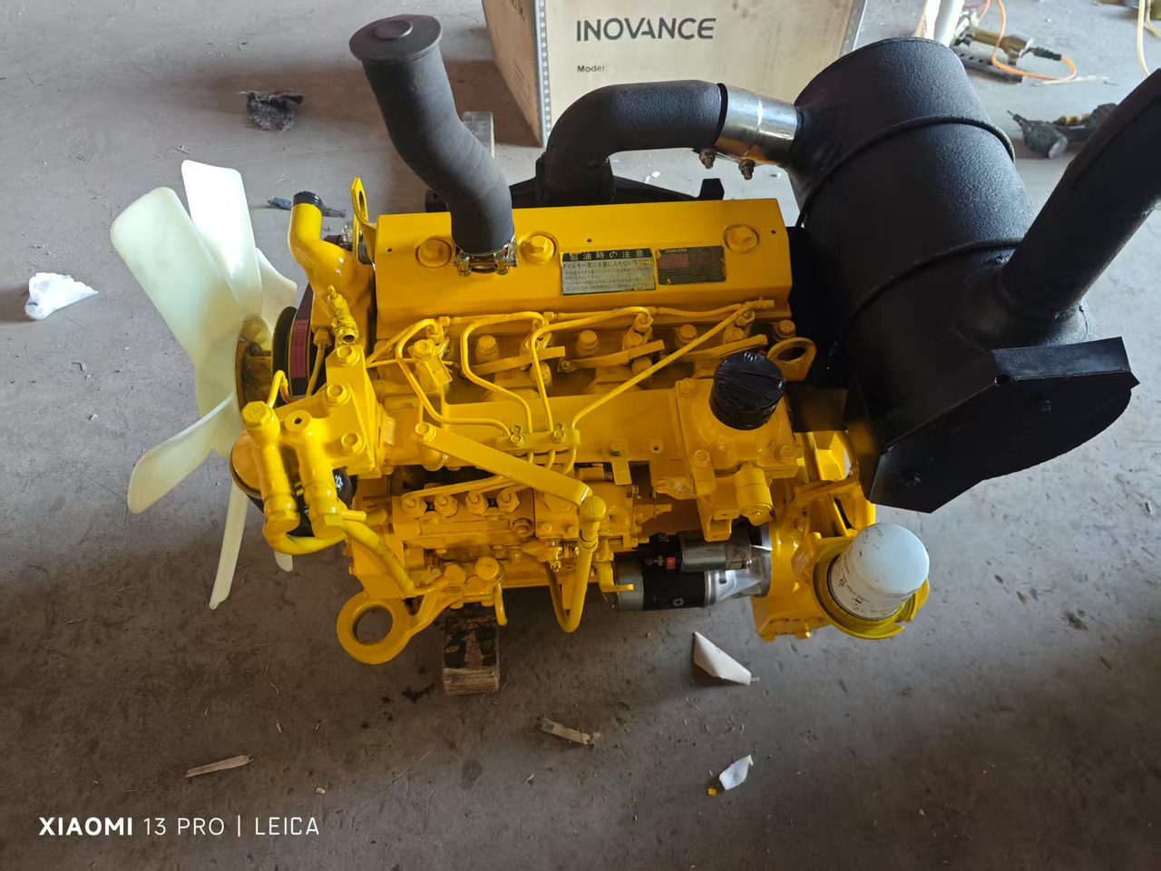 KOMATSU SAA4D95LE - Engine and parts for Attachment: picture 4 KOMATSU SAA4D95LE - Engine and parts for Attachment: picture 4