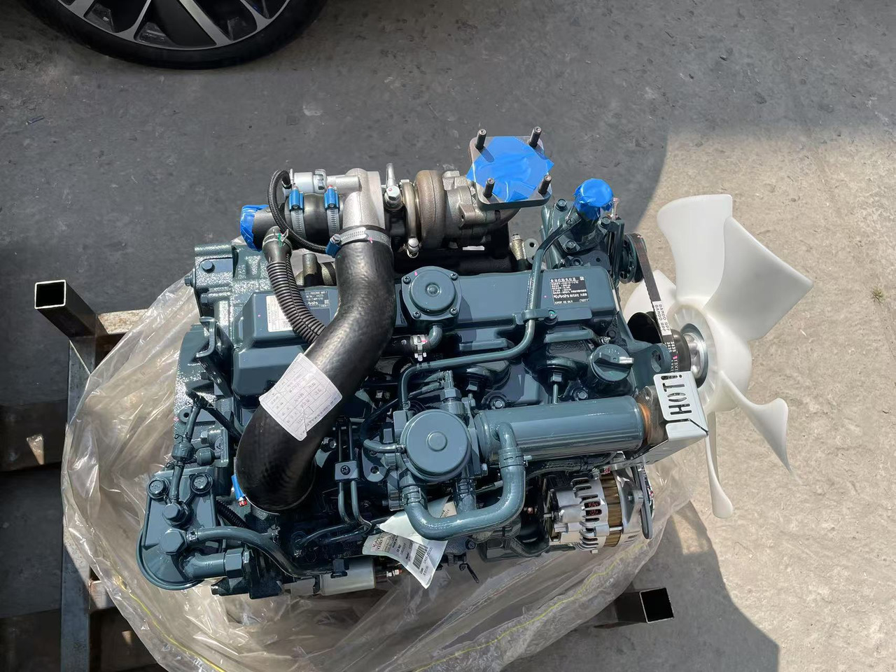 Kubota V3307T - Engine for Excavator: picture 2 Kubota V3307T - Engine for Excavator: picture 2