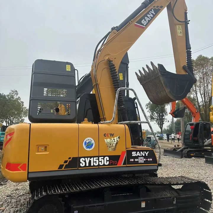China Brand Used Sany China Brand Used Sany Sy155c Mini Excavator 6ton Crawler Earth Digger Machine for Sale - Crawler excavator: picture 1 China Brand Used Sany China Brand Used Sany Sy155c Mini Excavator 6ton Crawler Earth Digger Machine for Sale - Crawler excavator: picture 1