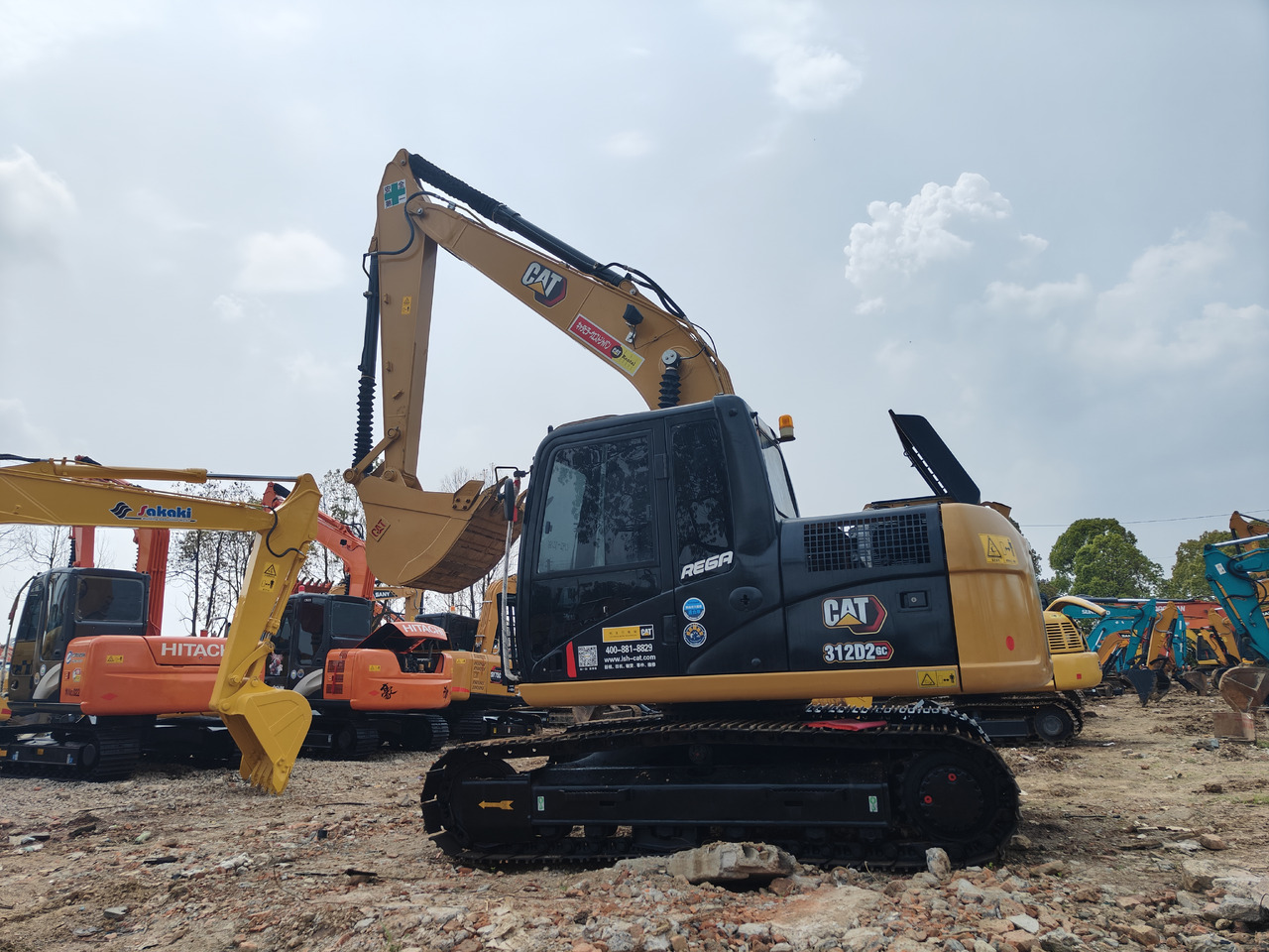 CATERPILLAR second-hand excavator CAT312D - Construction machinery: picture 4 CATERPILLAR second-hand excavator CAT312D - Construction machinery: picture 4