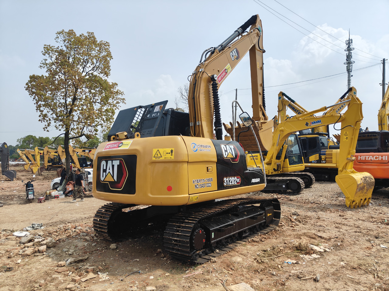 CATERPILLAR second-hand excavator CAT312D - Construction machinery: picture 1 CATERPILLAR second-hand excavator CAT312D - Construction machinery: picture 1