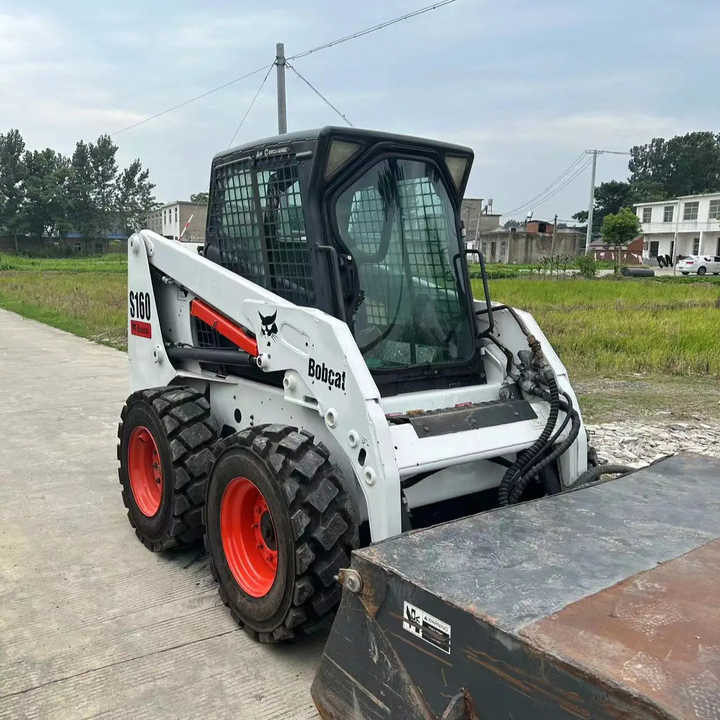 Wheel loader Used Bob Cat Bob Cat S160 Used Mini Skid Steer Wheel Loader Multifunctional Track Loaders Bobcat S160 2.7 Ton: picture 1